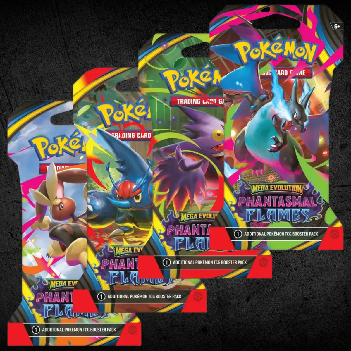 Pokémon Phantasmal Flames Sleeved Booster