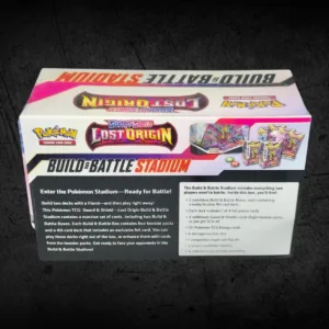 Pokemon Lost Origin Build & Battle Stadium Box