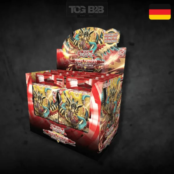 Yu-Gi-Oh Fire Kings Structure Deck (DE)