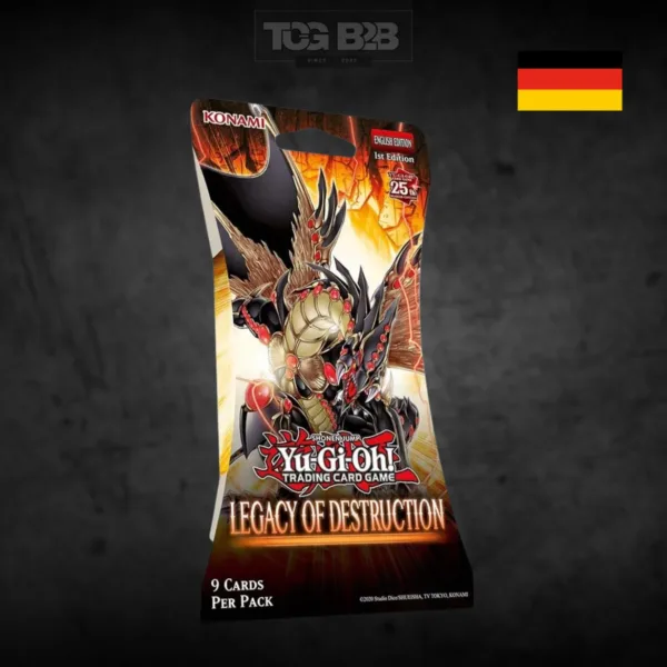 Yu-Gi-Oh Legacy of Destruction Sleeved Booster