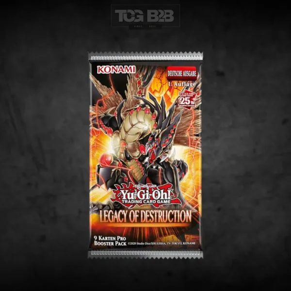 Yu-Gi-Oh Legacy of Destruction Sleeved Booster