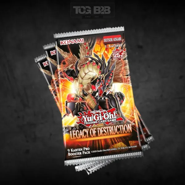 Yu-Gi-Oh Legacy of Destruction Sleeved Booster
