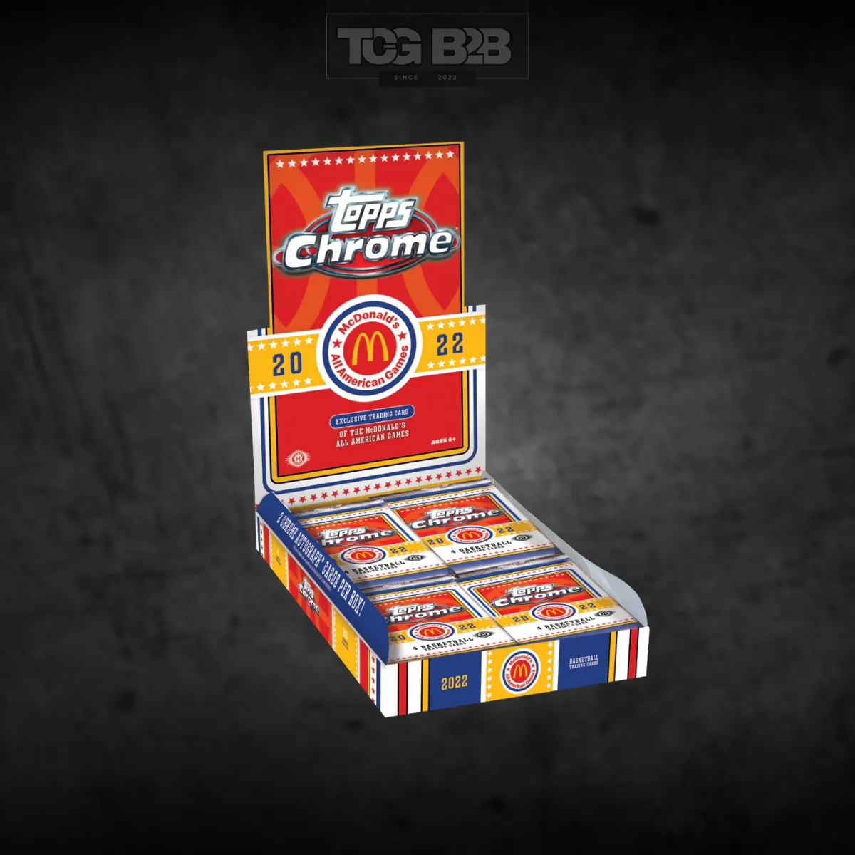 2022 Topps Chrome McDonald’s All American Basketball Hobby Box