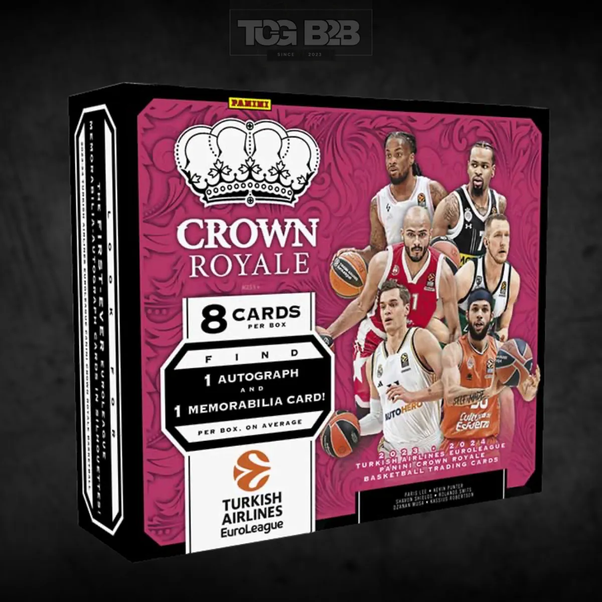 Crown Royale Euroleague Basketball Hobby