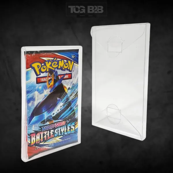 PET Gehäuse 10er-Pack für Booster, Magic, Yu-Gi-Oh Karten