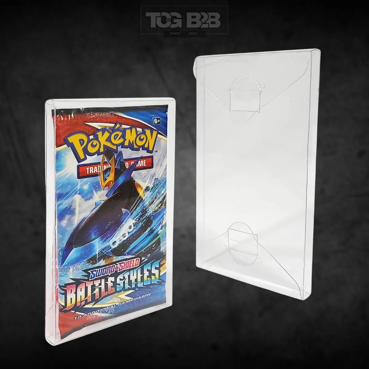 PET Gehäuse 10er-Pack für Booster, Magic, Yu-Gi-Oh Karten