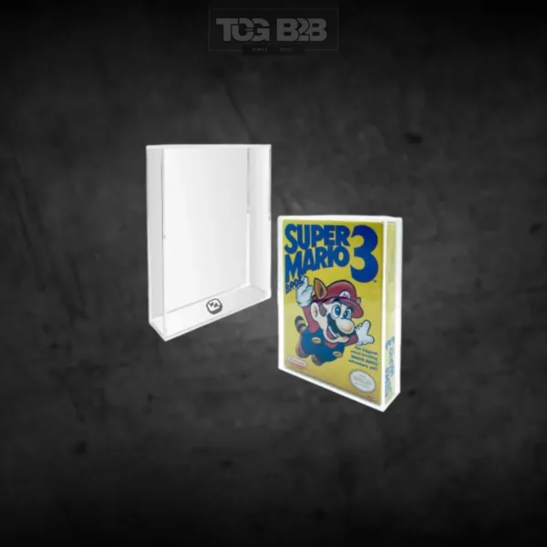 Acrylgehäuse 2er-Pack für NES Spiele