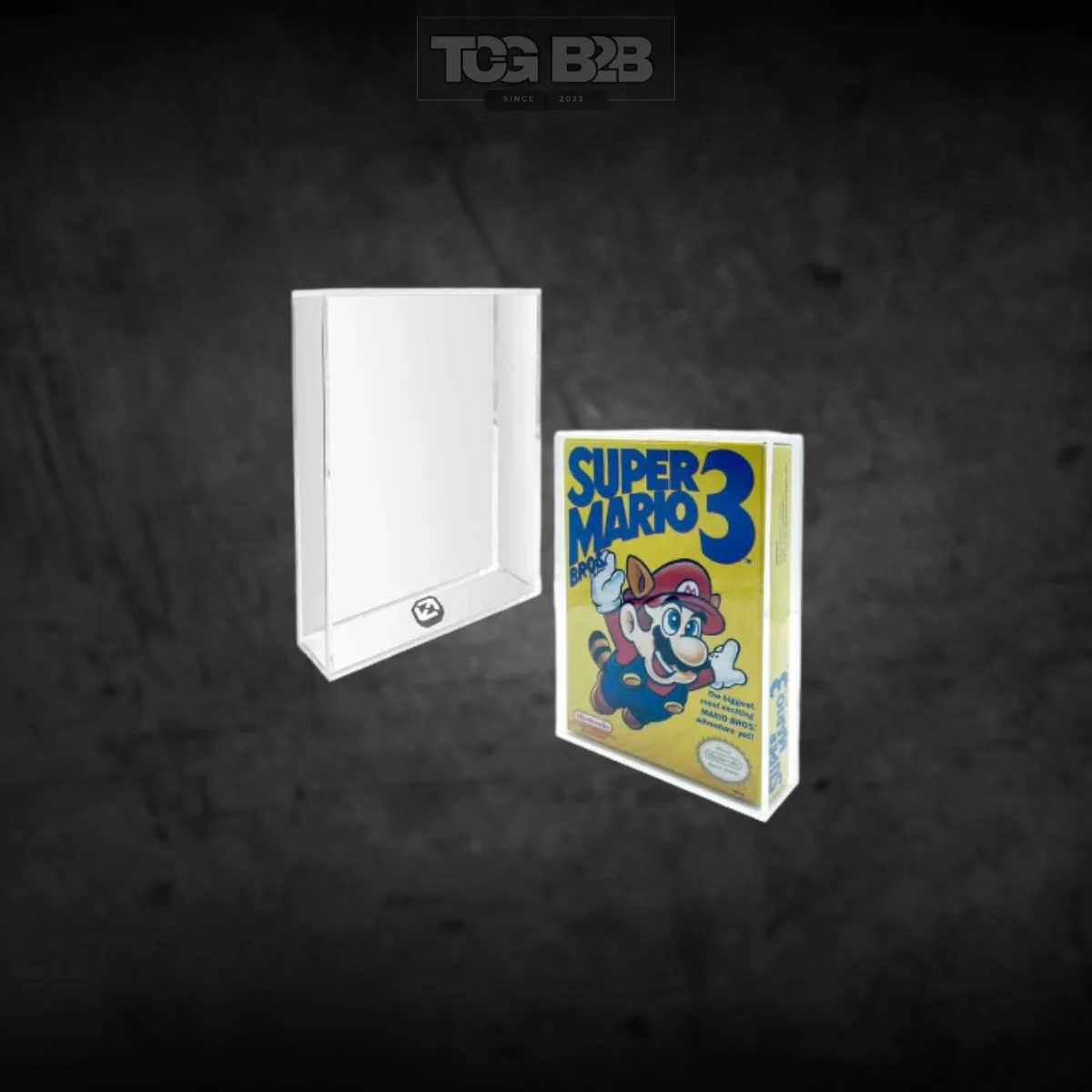 Acrylgehäuse 2er-Pack für NES Spiele