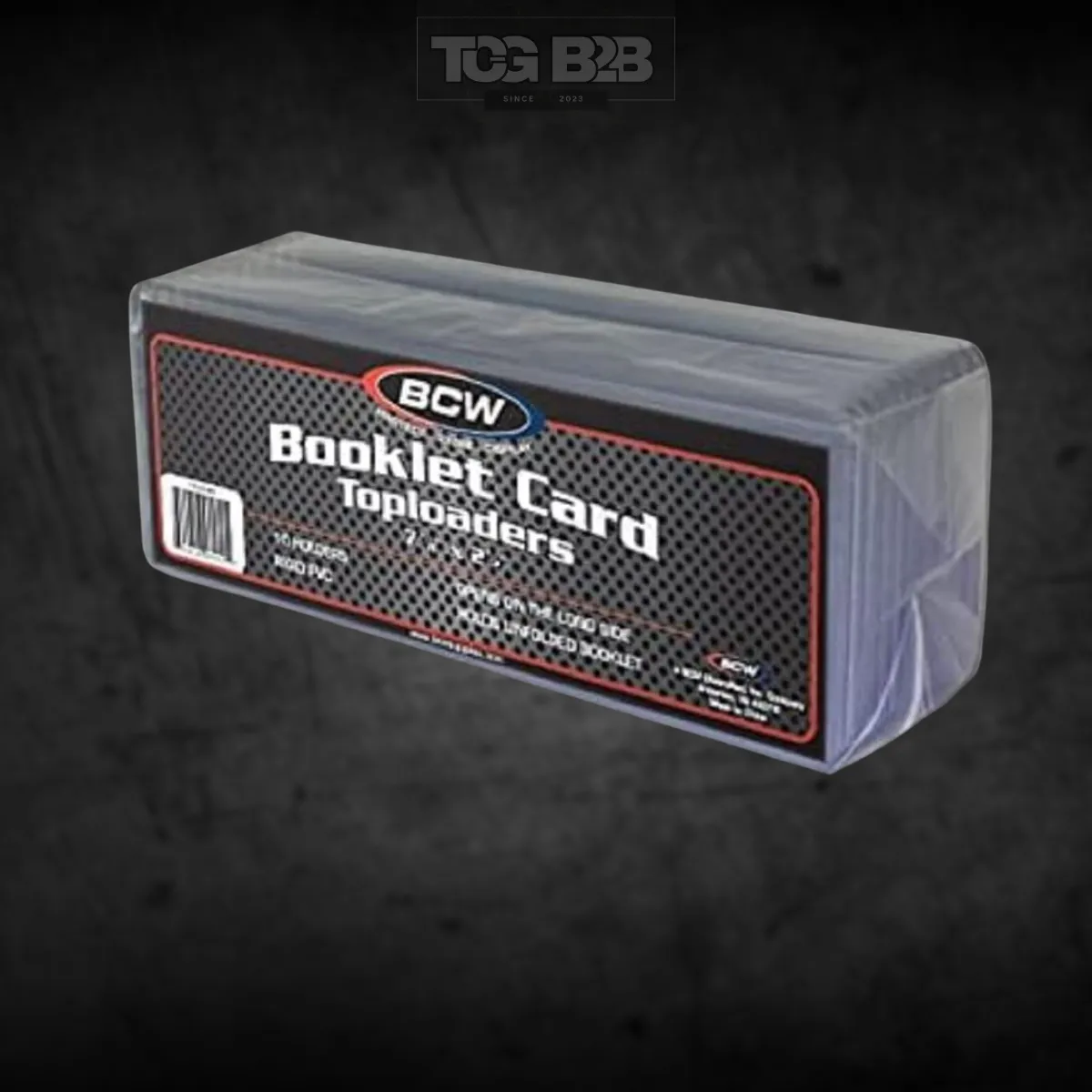 BCW Booklet Card Topload Holder