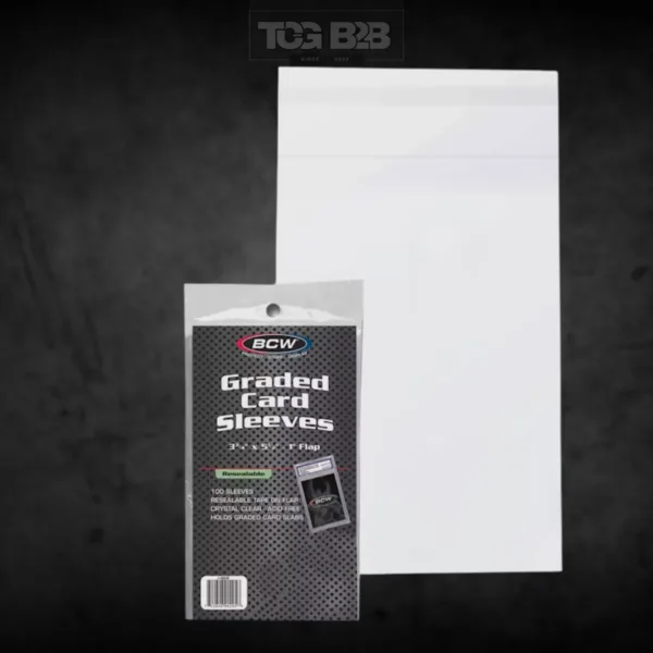 BCW Graded Card Sleeves Resealable