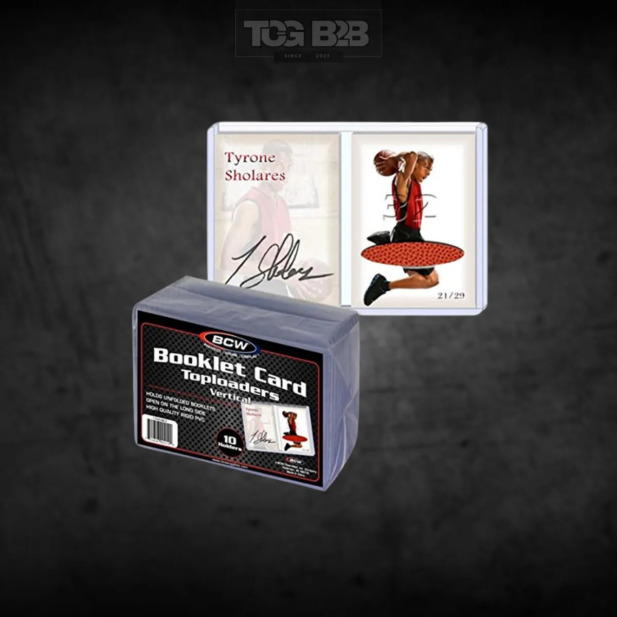 BCW Booklet Card Topload Holder