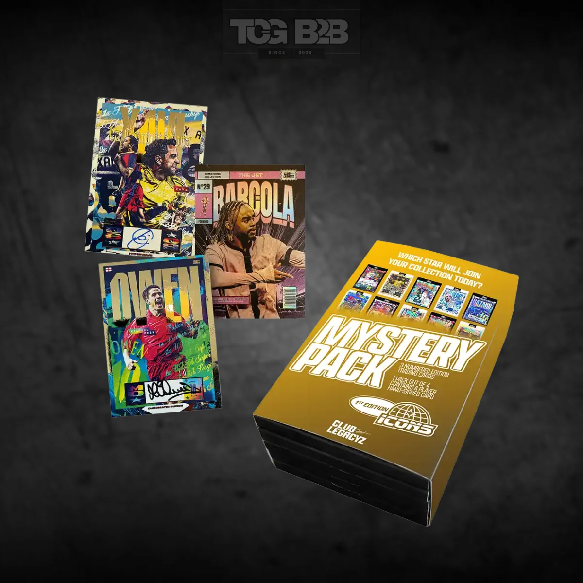 Club Legacyz ICONS 1st Edition Mystery Pack Limited Edition
