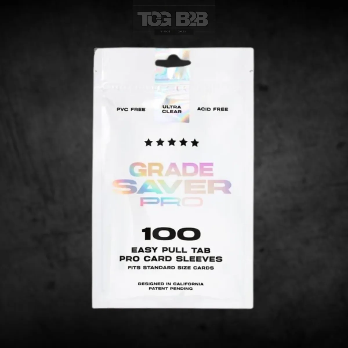 Grade Saver Pro Pull Tab Card Sleeves (100Cт)