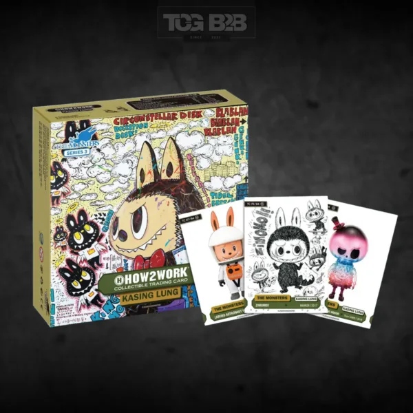How2Werk Labubu Collectible Trading Cards The Monsters Series 3