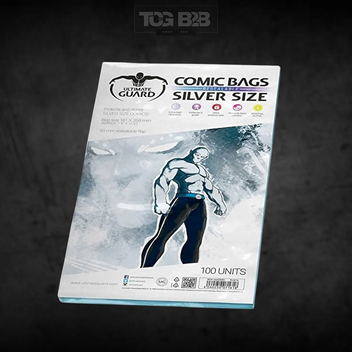 Ultimate Guard Comic Bags wiederverschließbar