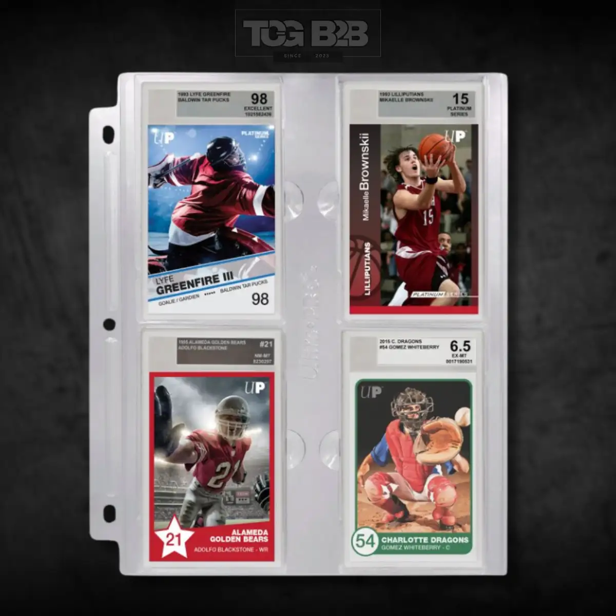 Ultra Pro Page For Graded Beckett Slabs 1Ct
