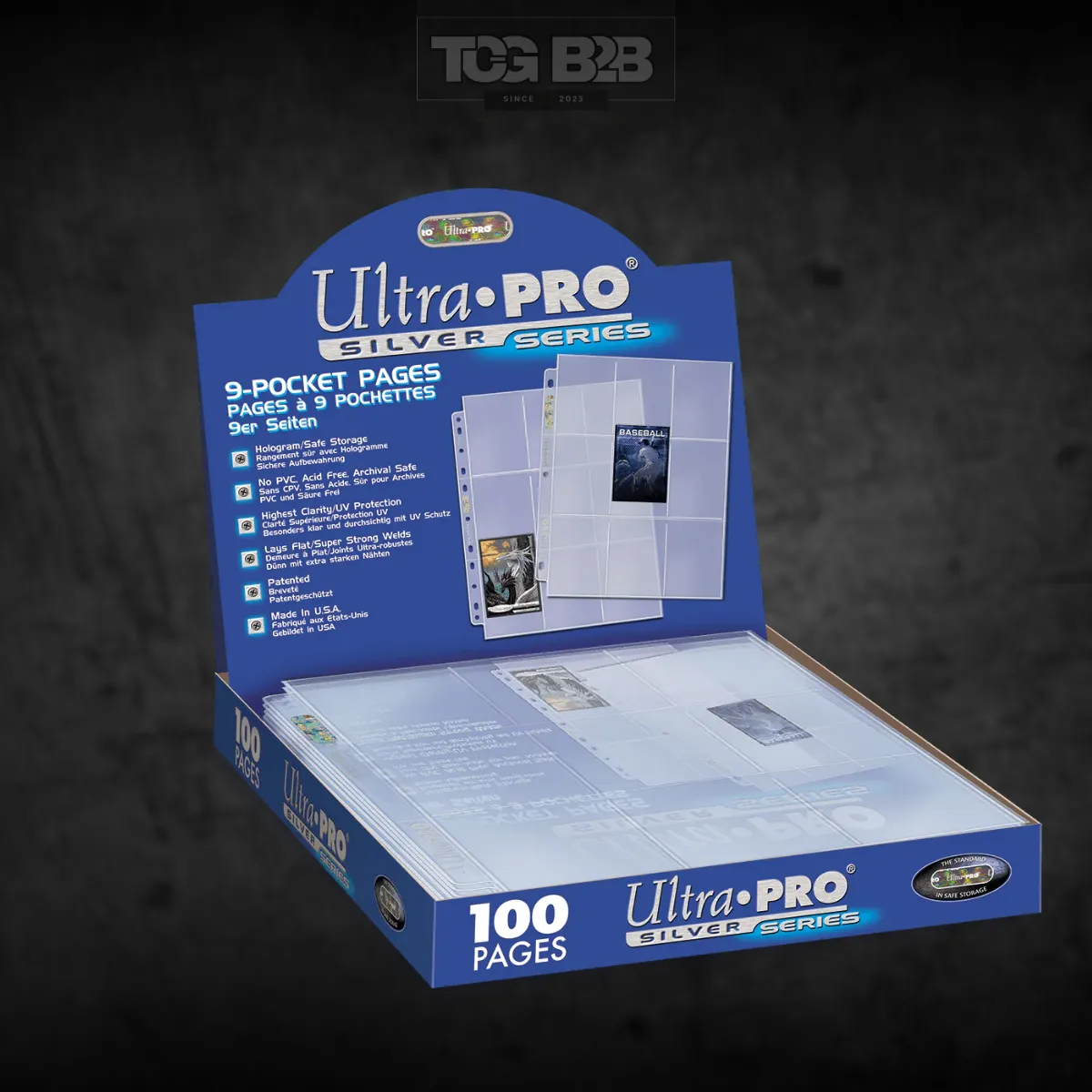 Ultra Pro Silver 9-Pocket Pages