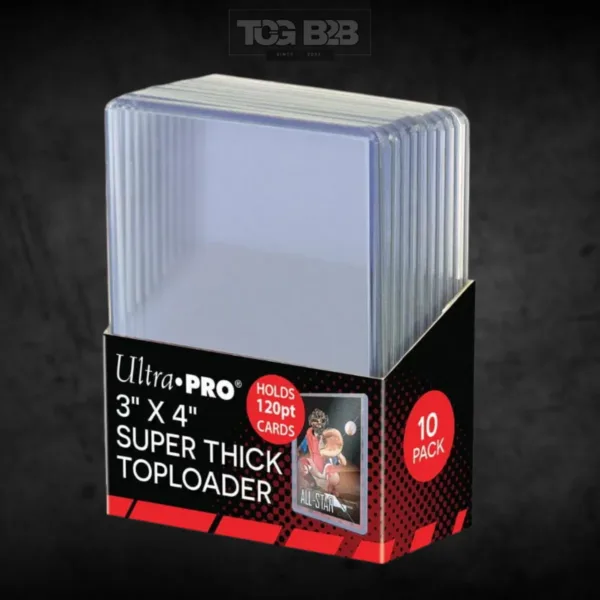 Ultra Pro Toploader 3" X 4" Super Thick