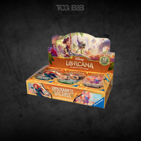 Disney Lorcana Unbekannte Wildnis Display (DE)