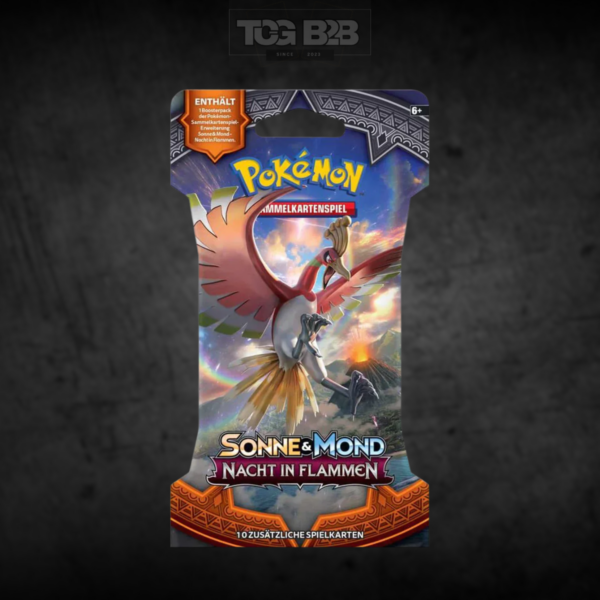Pokémon Nacht in Flammen Sleeved Booster