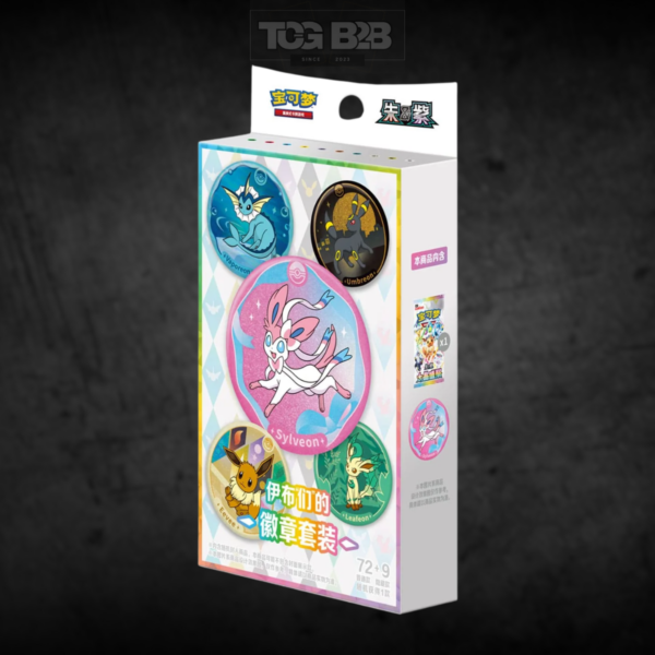 Pokémon Terastal Gathering Badge Box