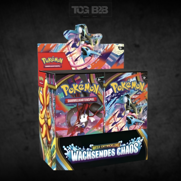 Pokémon Wachsendes Chaos Display