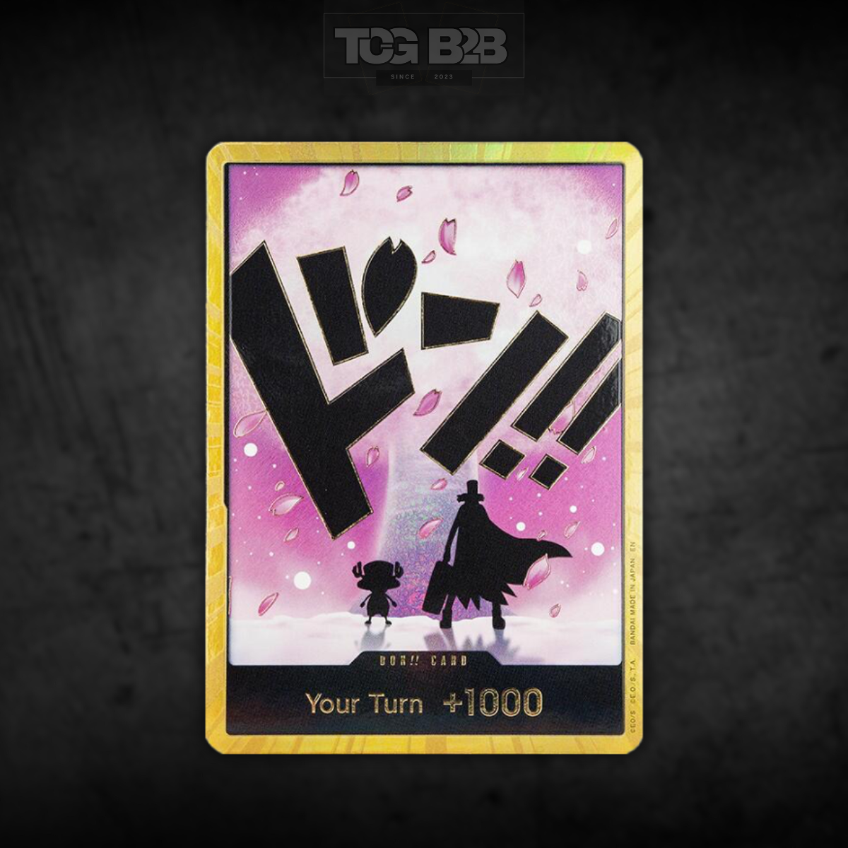 One Piece Gold DON!! - Tony Tony.Chopper (PRB02-DON) – Gold DON!! - Tony Tony.Chopper - The Best Vol.2 (PRB02)