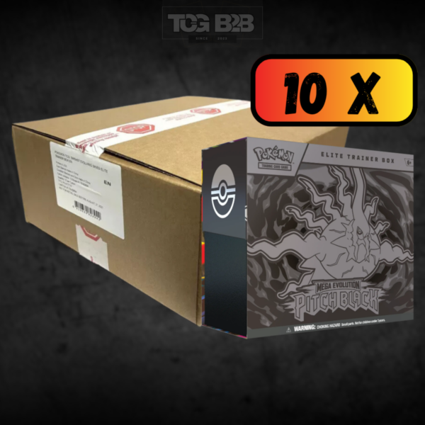 Pokemon Pitch Black Elite Trainer Box Case (ENG)