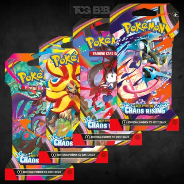Pokémon Chaos Rising Sleeved Booster