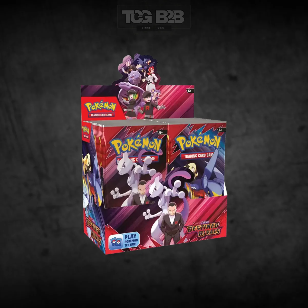 Pokémon Destined Rivals Display (ENG)