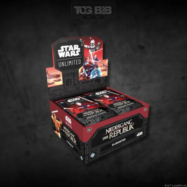 Star Wars Unlimited Niedergang der Republik Display
